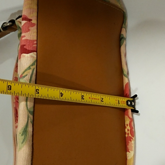 Fossil Purse Pretty Pink w/ Flowers - Picture 8 of 9